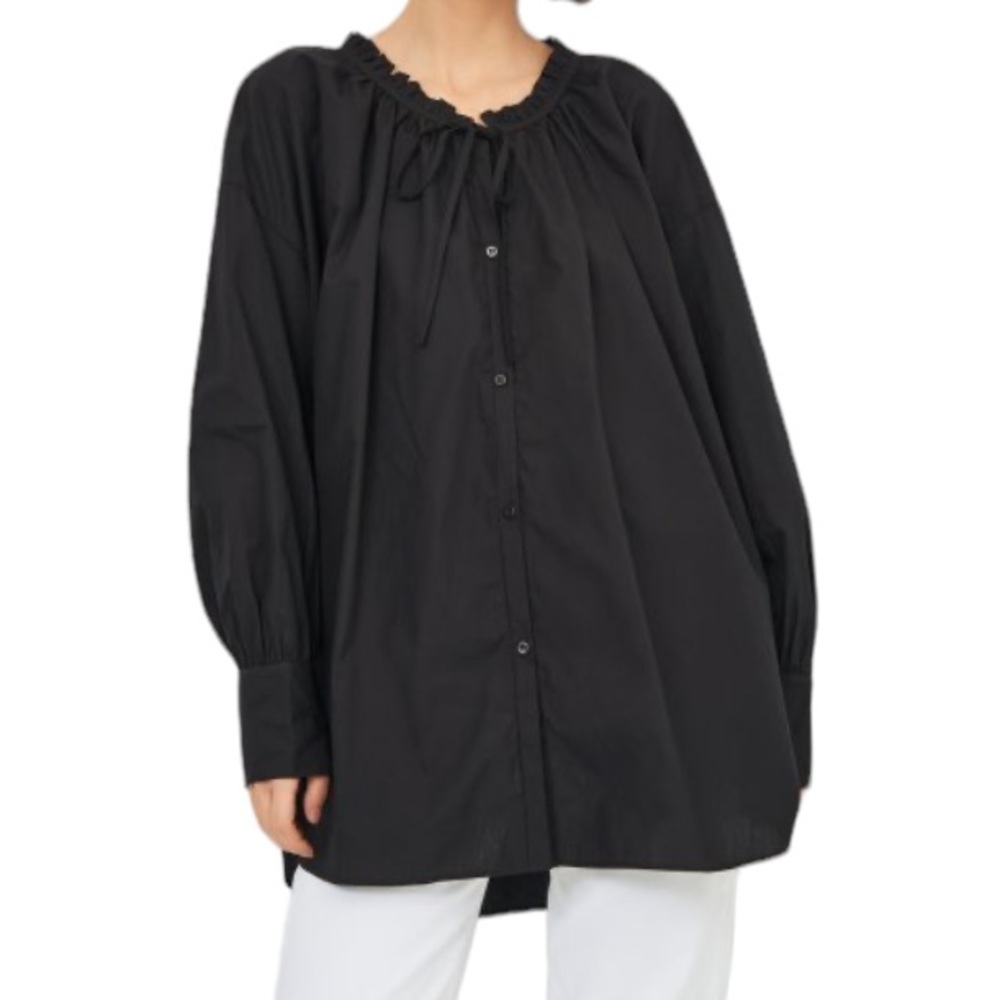 NWT Zara Black Oversized Women’s Top Sz S